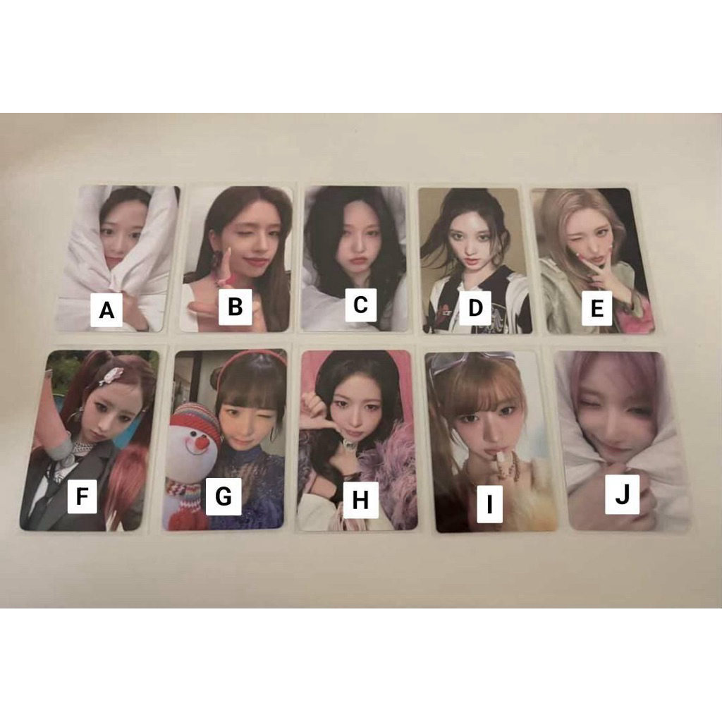 [SALE] PC PHOTOCARD PRE ORDER IVE POB AFTER LIKE BADDIE YUJIN GAEUL LIZ WONYOUNG LEESEO IDOUSTAGE MM