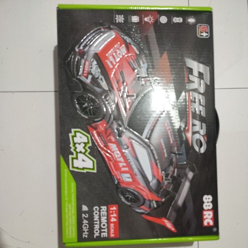 RC Drift 4WD Proportional Nissan GTR Nismo 1:14 - Remote Control Mobil Drift 1/14 2.4GHz
