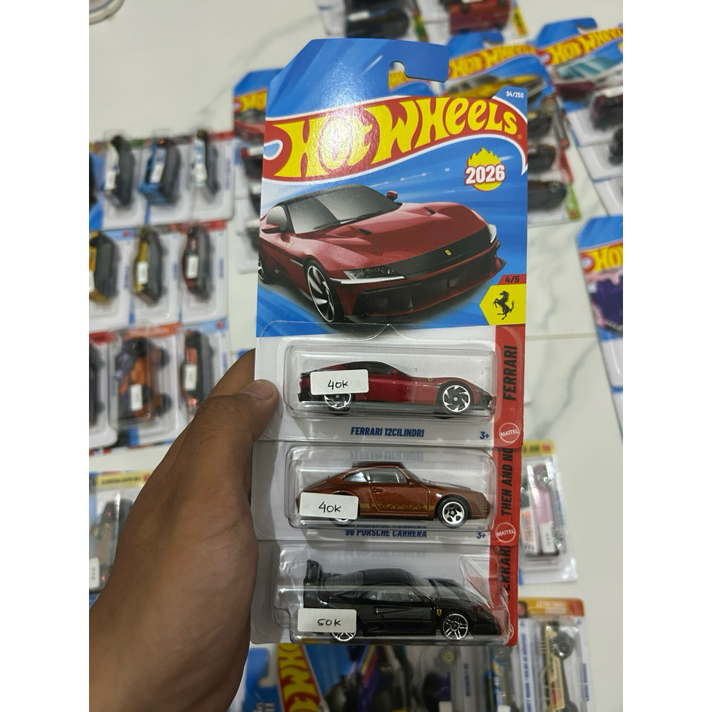 HOTWHEELS FERRARI 12CILINDRI