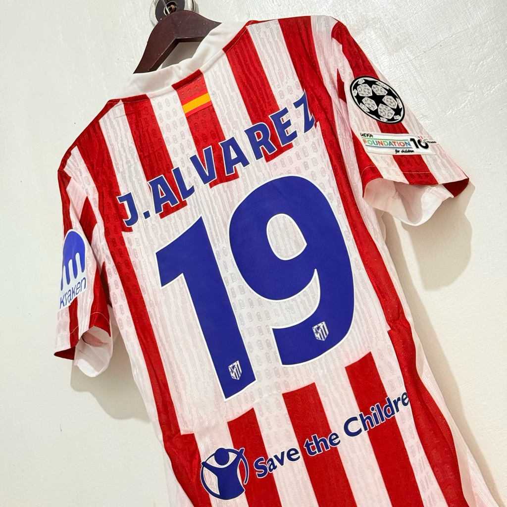 JERSEY ATLETICO MADRID HOME 2025/2026 PLAYER ISSUE SHORTSLEEVE UCL VERSION