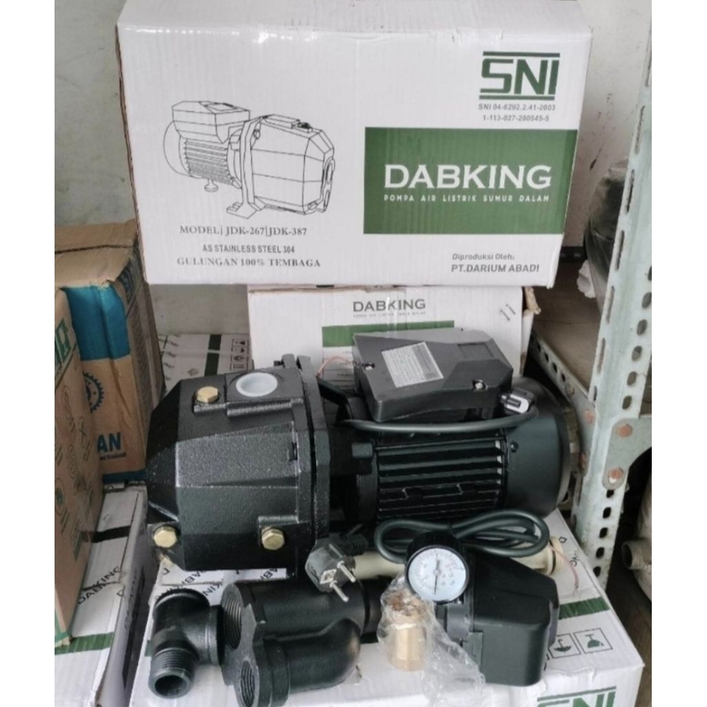 Pompa Air Jet Pump 370 Full Tembaga 100% DAB Evo / Itali / King (370 Watt)