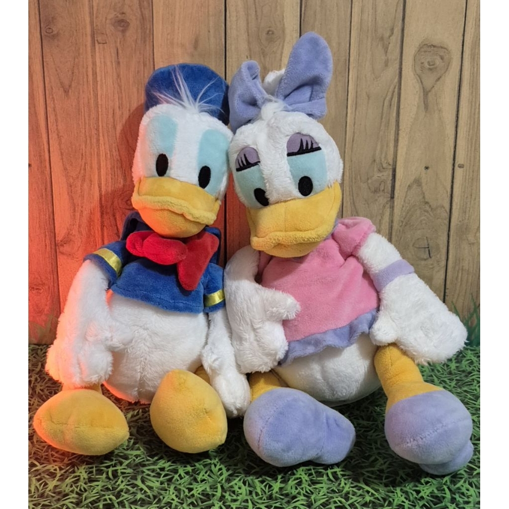 Boneka Donald Duck & Daisy Duck 35cm – Sepasang - 165k