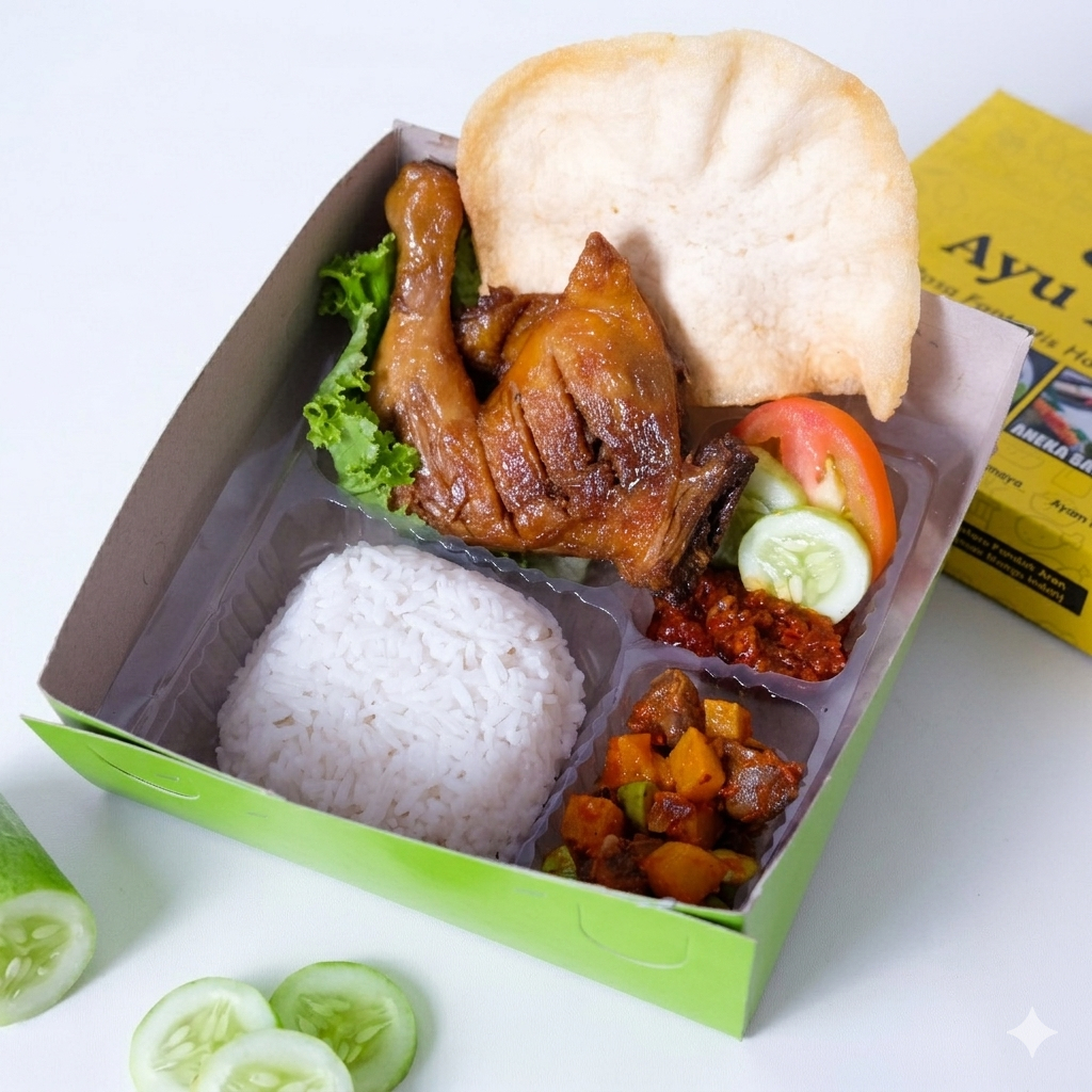 Paket Nasi Ayam Bakar - Nasi Liwet/Nasi Kotak/Nasi Box