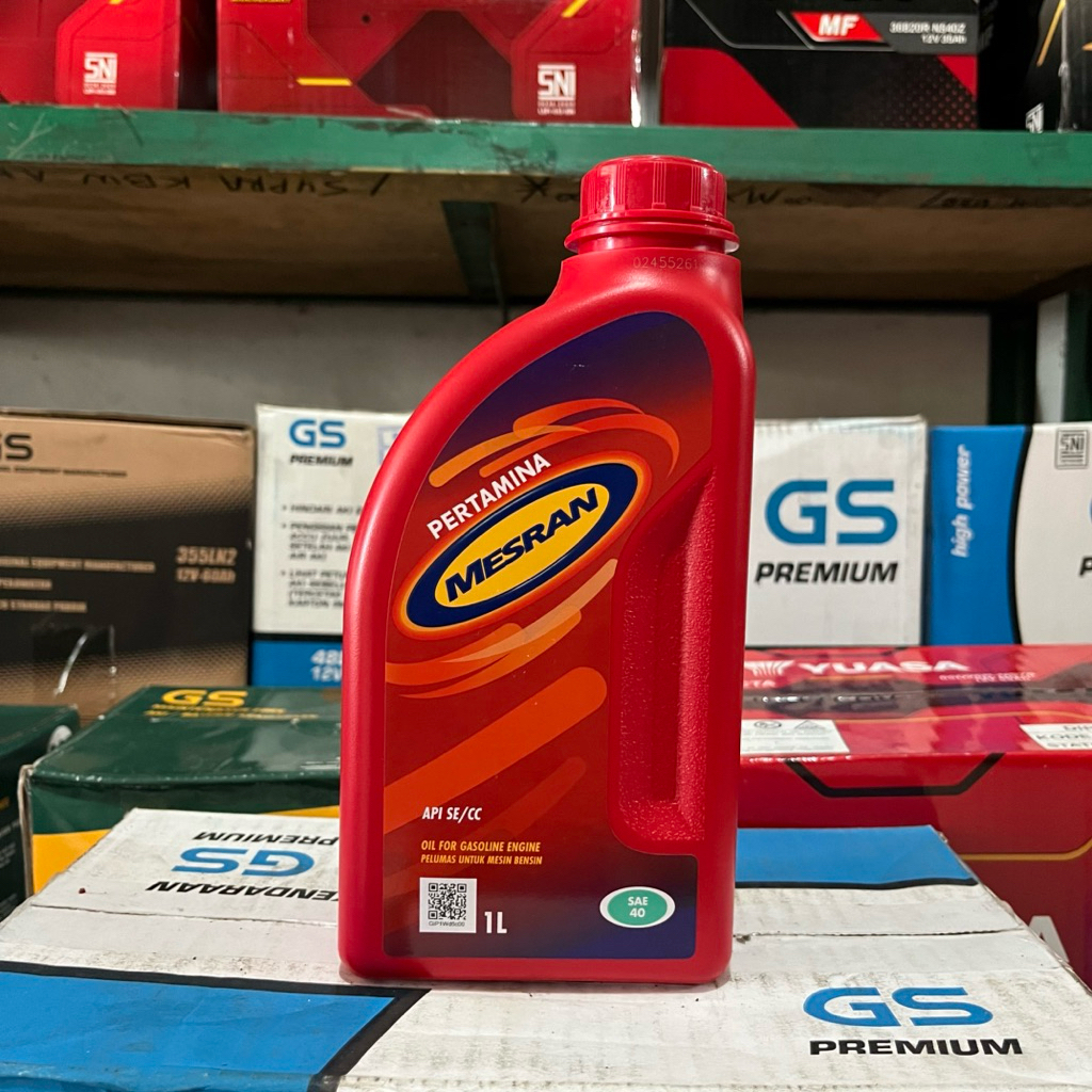 OLI MESRAN 40 | 1 Liter | Oli Pertamina Untuk Mesin Bensin