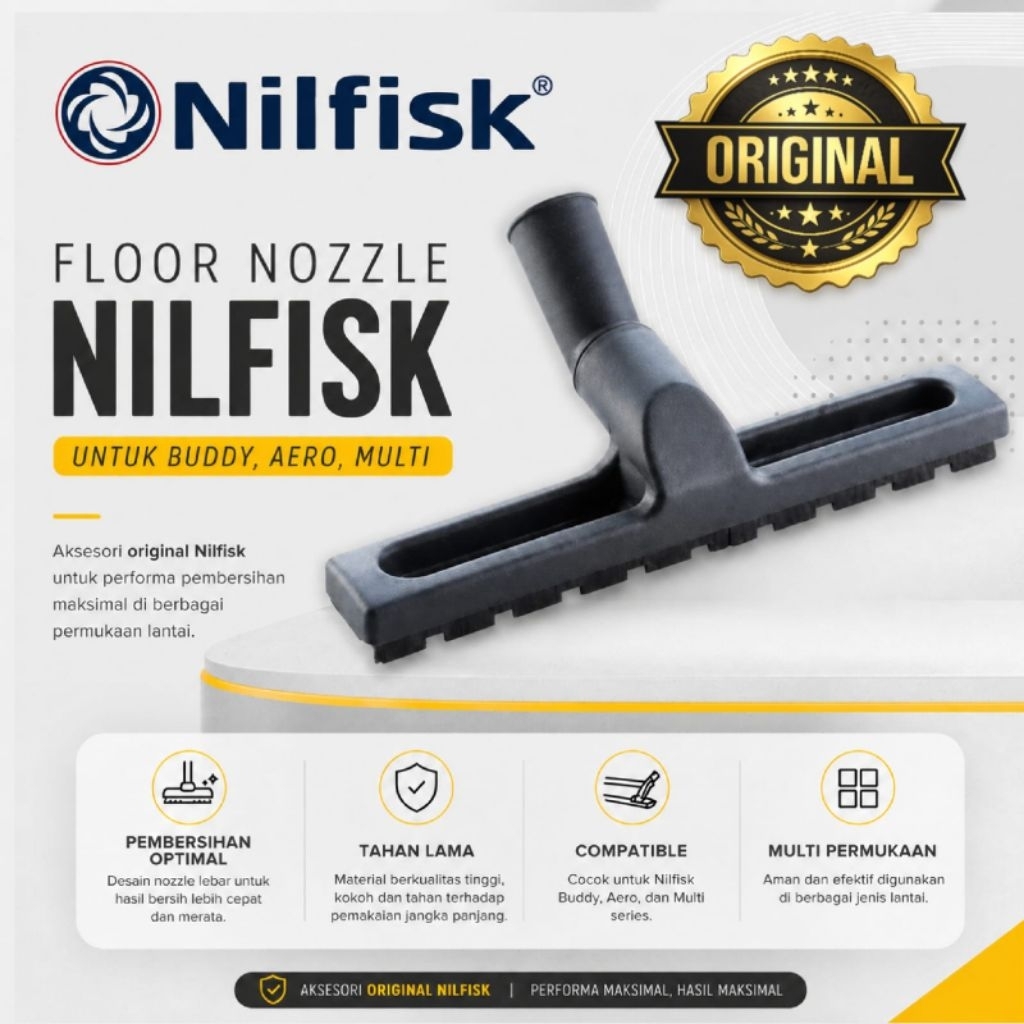 Floor Nozzle vacuum untuk nilfisk, Sikat vacuum nilfisk