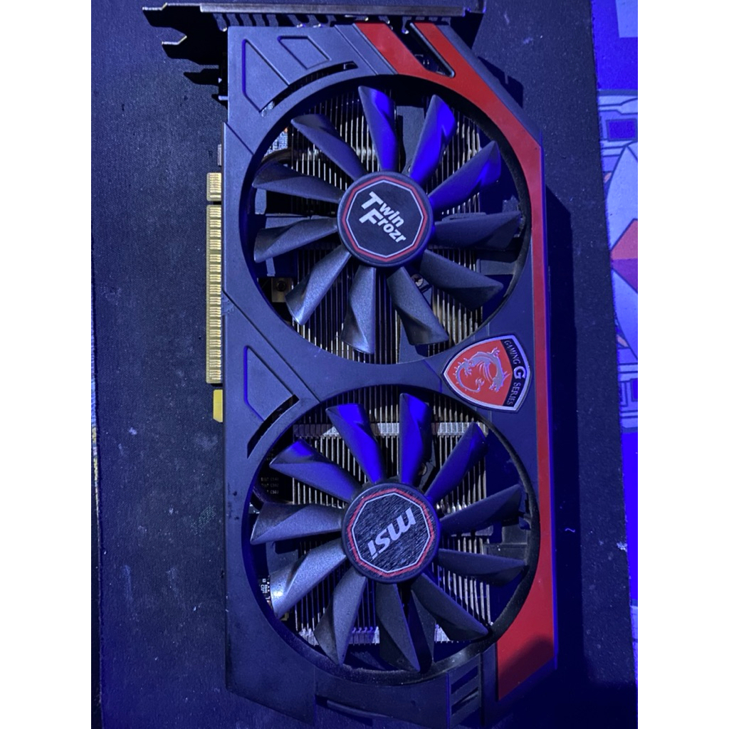 MSI GTX 750TI 2gb DUAL FAN NON PIN POWER KONDISI MULUS (SEGEL NO MINUS)