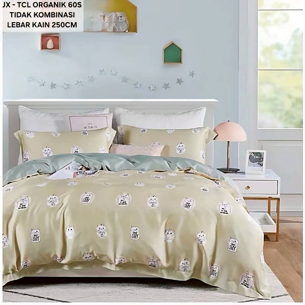 Poshbedding Sprei Tencel 60s Motif Anak | Sprei Lembut | Sprei Halus