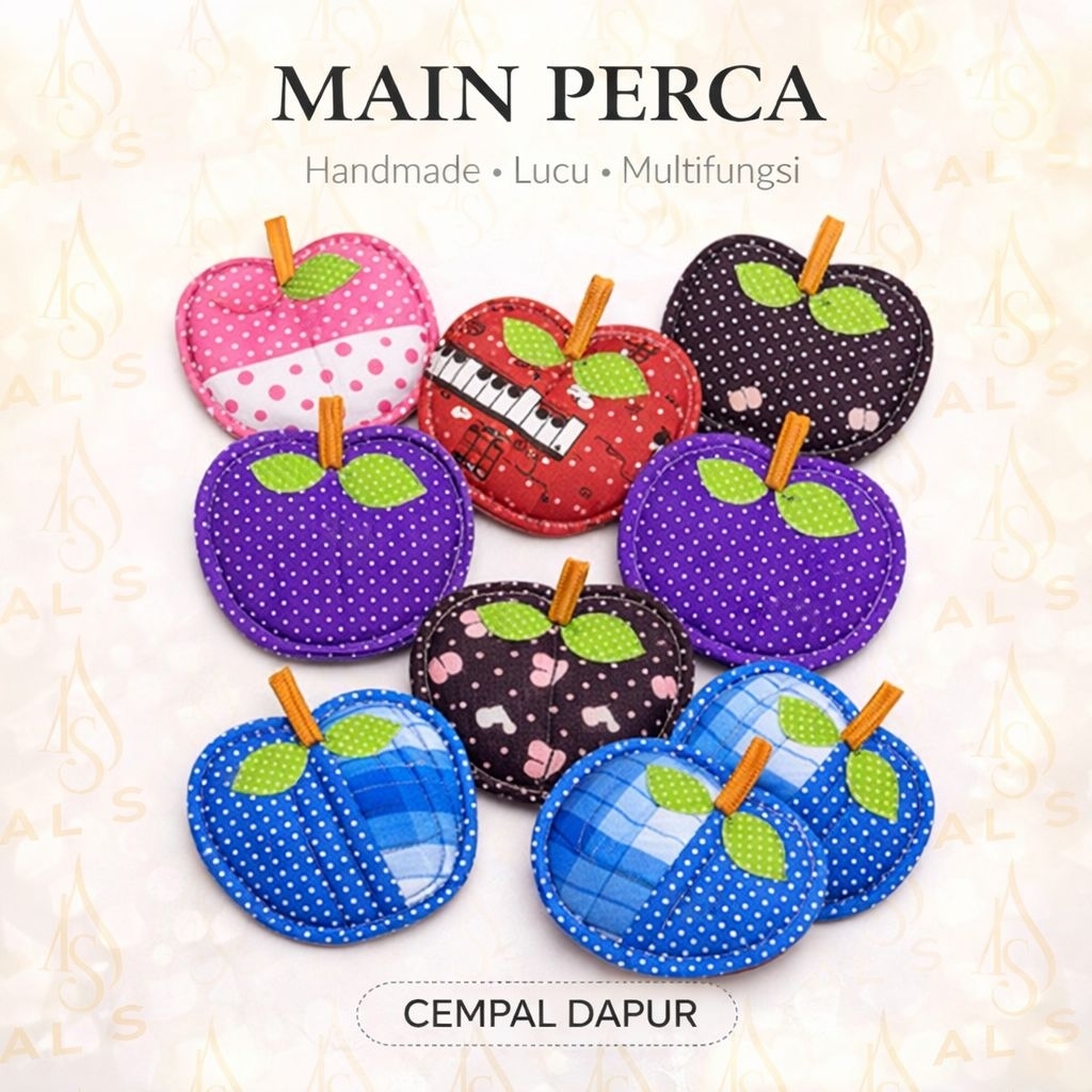 Cempal Dapur Lucu Handmade | Tatakan Panci Anti Panas Motif Unik | Cempal Angkat Panci Panas