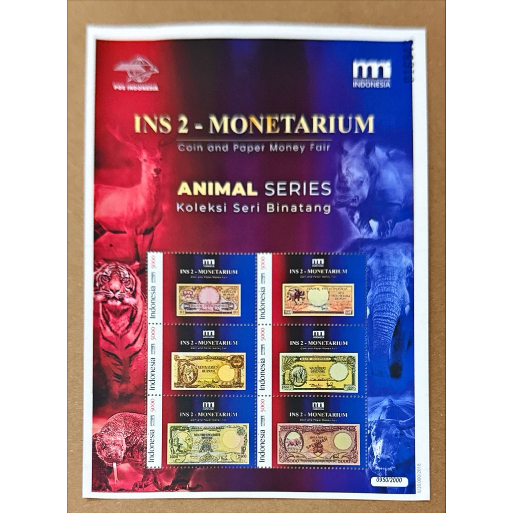 (FA) PRANGKO PRISMA INDONESIA 2018 PAMERAN NUMISMATIC INDONESIA MS COIN AND PAPER MONEY FAIR INS 2 -