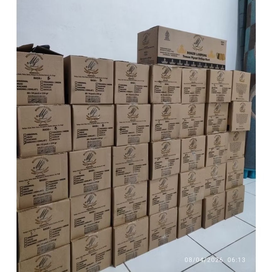 Roti Kering Lampung Monica & Loren (ROKER)