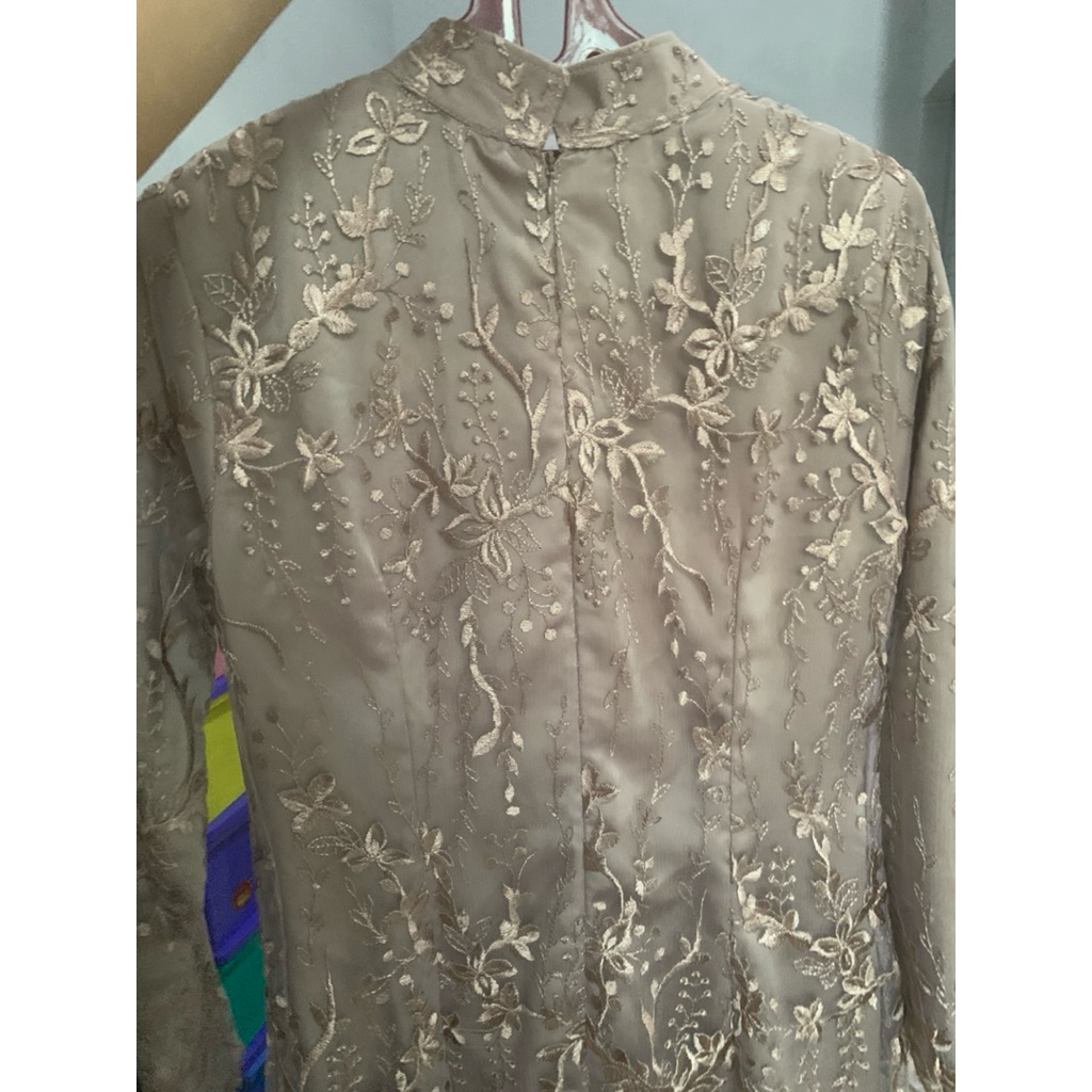 dress duyung brokat cantik