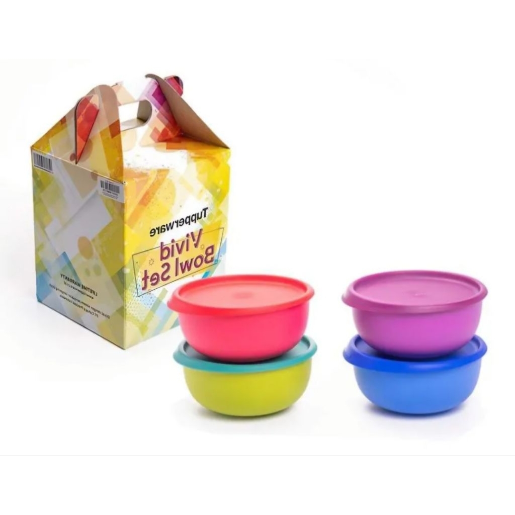 Vivid Bowl /mangkok tupperware