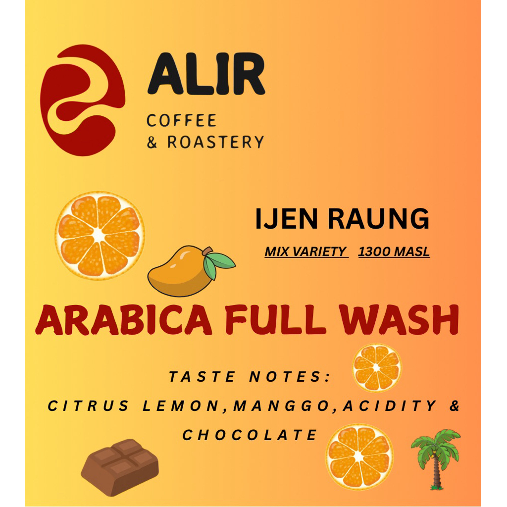 ARABICA IJEN RAUNG kemasan 100 gram