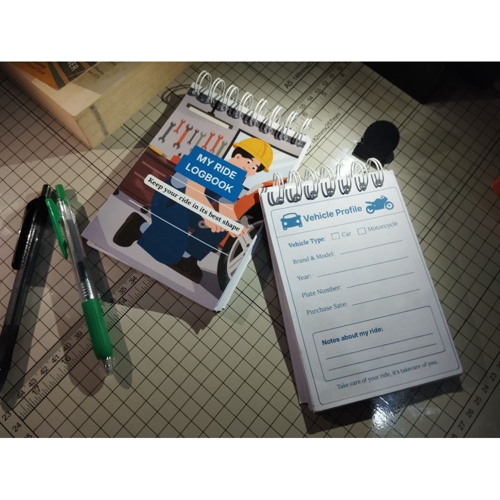 planner book vehicle logbook