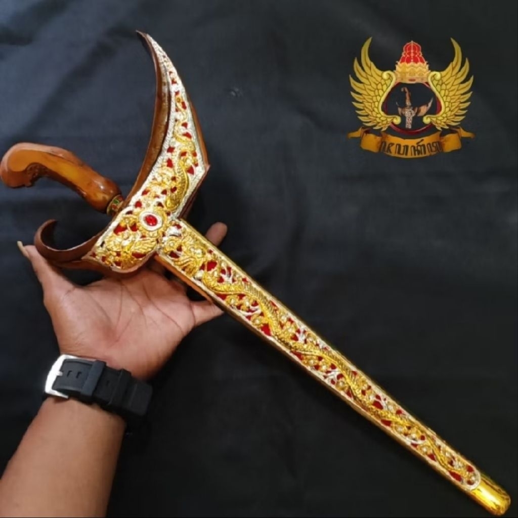Warangka Ladrang Full Blok Krawangan Gaya Surakarta Kayu Jati Alas Set