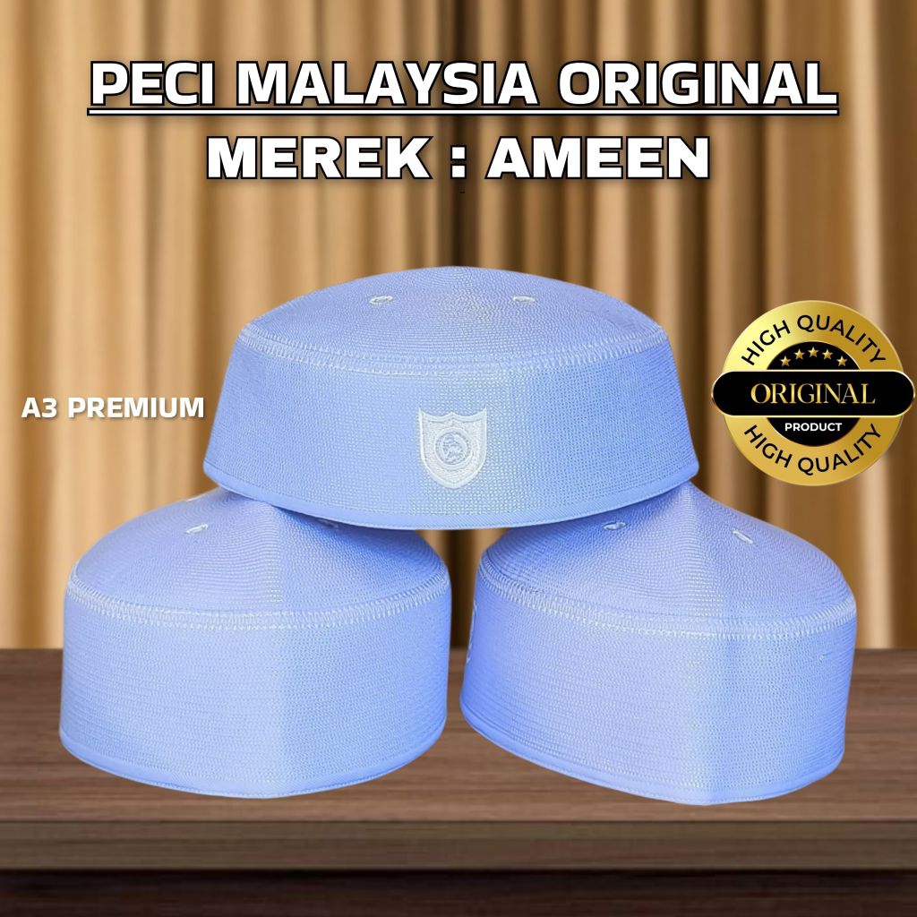 peci Malaysia AMEEN Peci Malaysia original