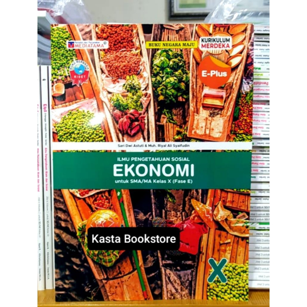 Buku E Plus Ekonomi Kelas 10 Kurikulum Merdeka Mediatama