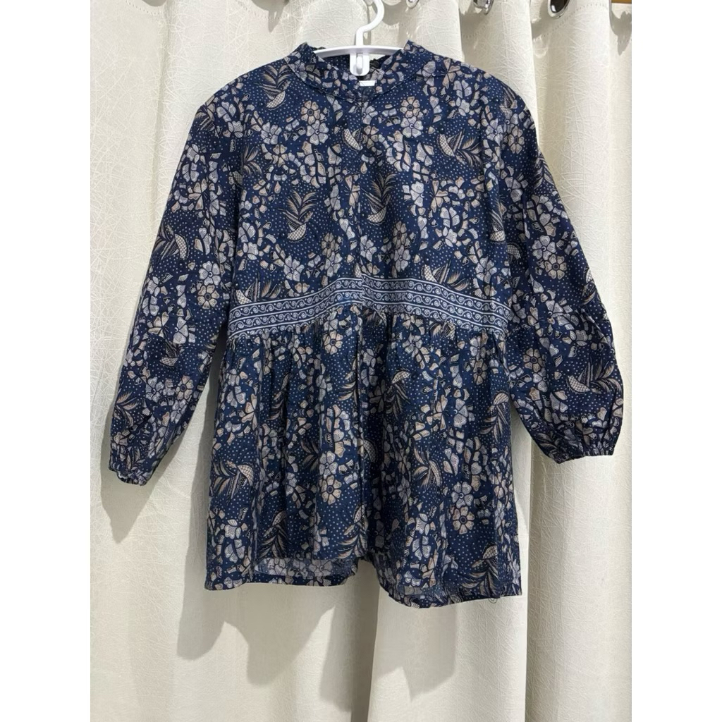 Blouse Batik kerah Shanghai