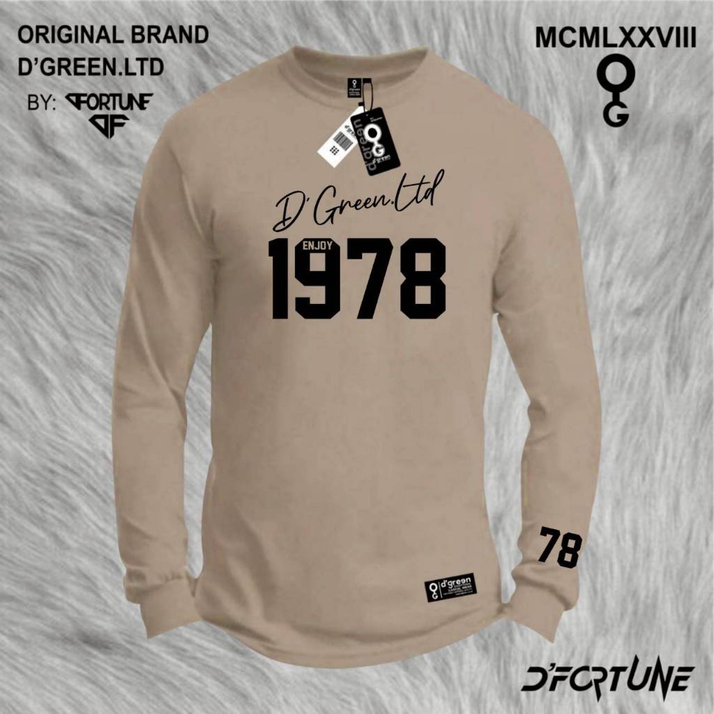 ( TERPOPULER) Kaos distro pria lengan panjang kaos distro trendy lengan panjang Unisex M L XL