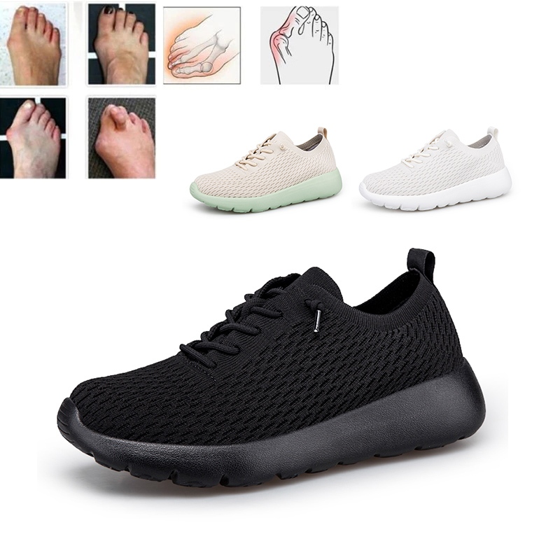 YOLOY Sepatu Wanita yang cocok untuk orang dengan kaki lebar asam urat edema bunion