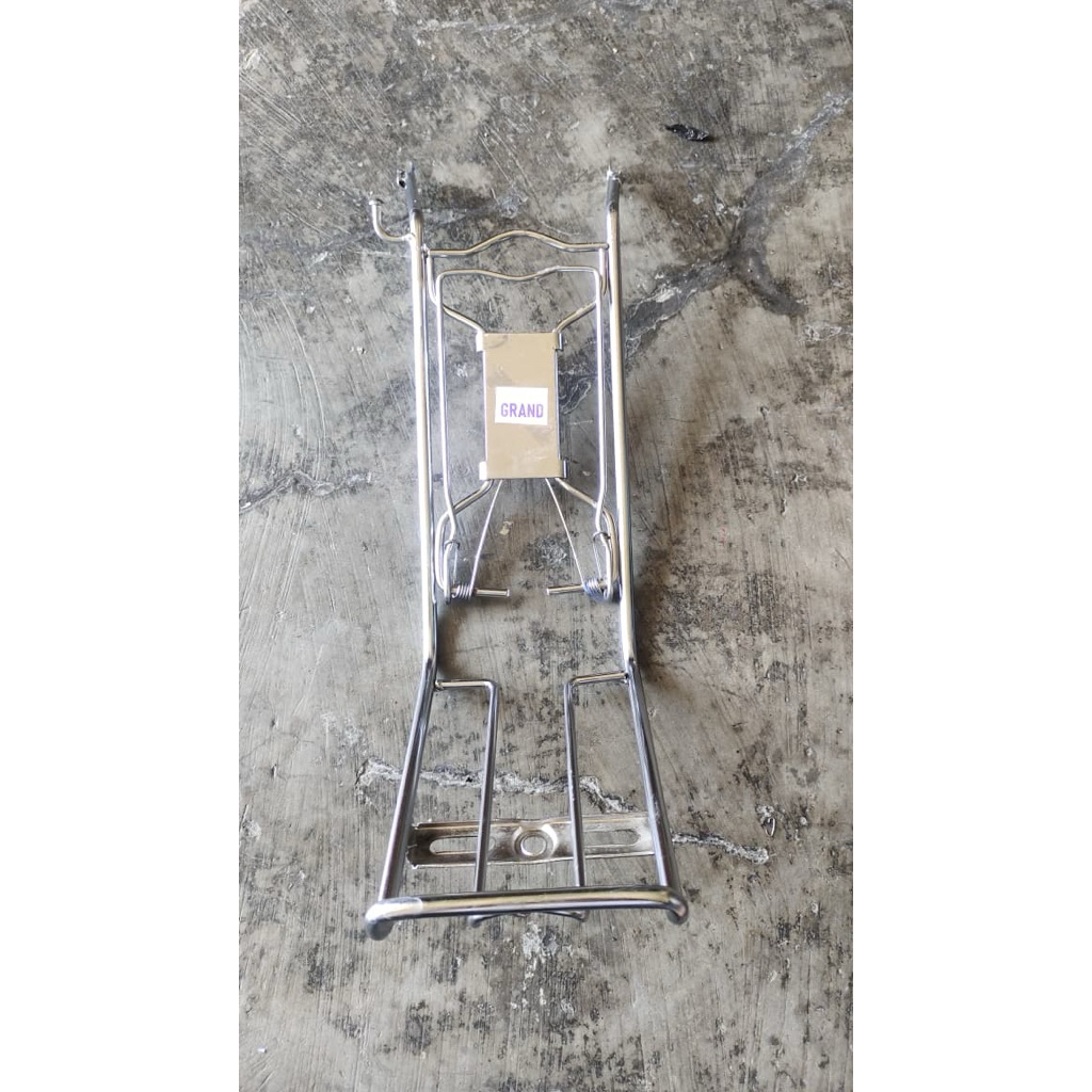 Bagasi Tengah Besi Tebal Chrome Grand