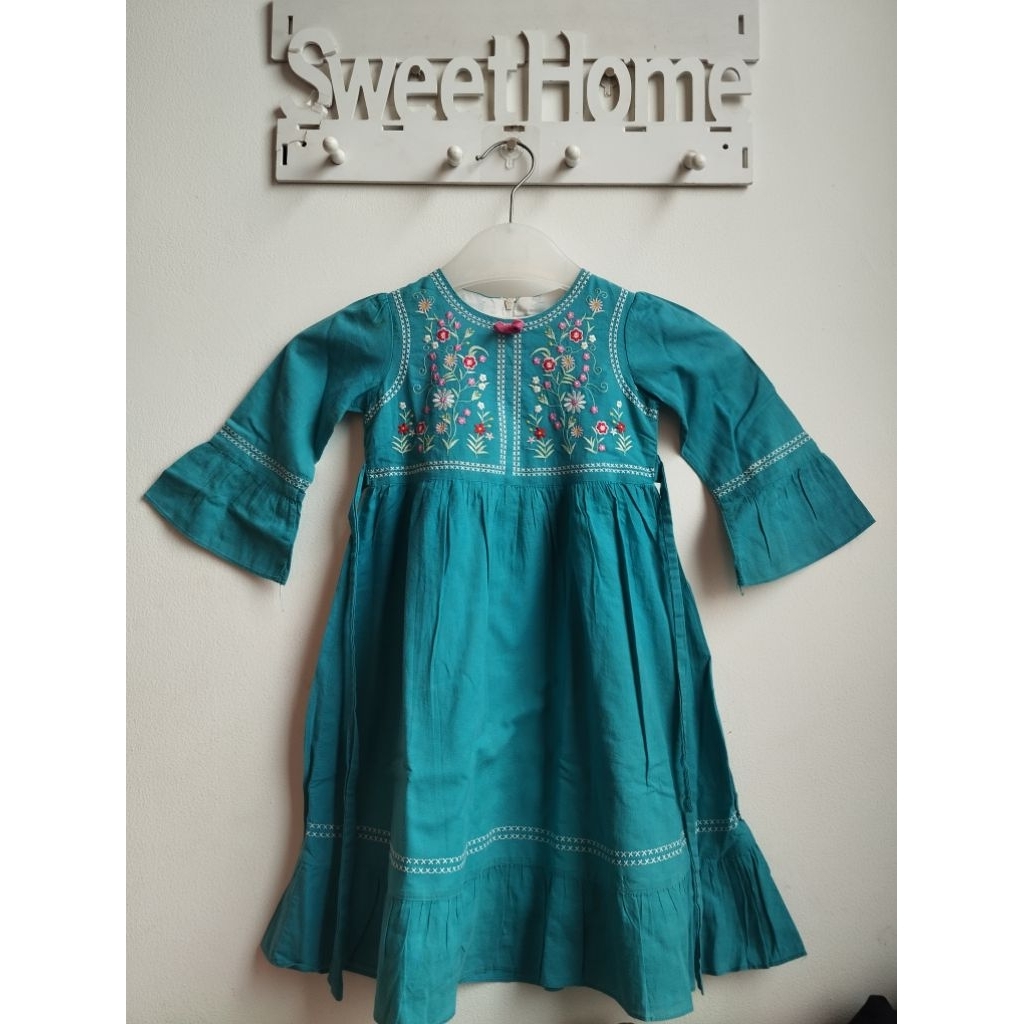 gamis anak aliza kids preloved