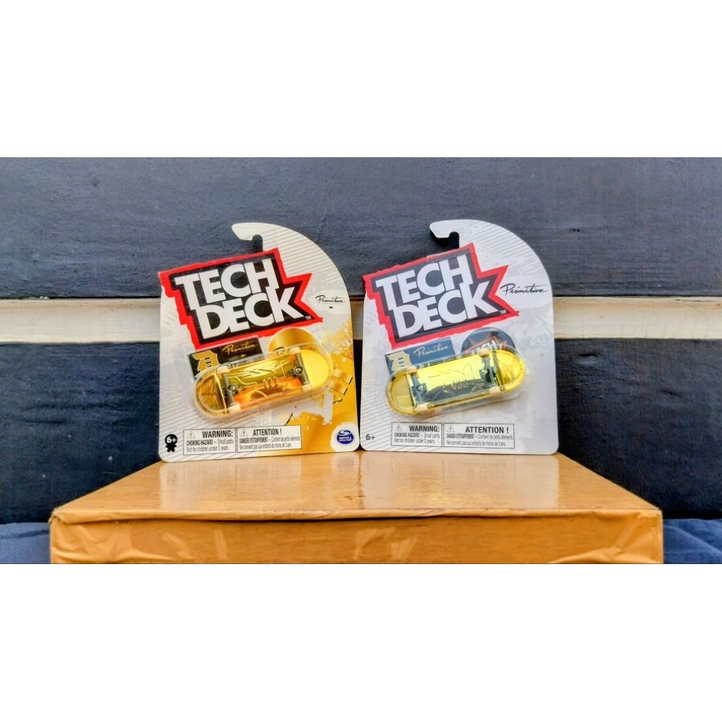 TECH DECK Fingerboard Primitive Skateboarding Gold All Variant - 2022