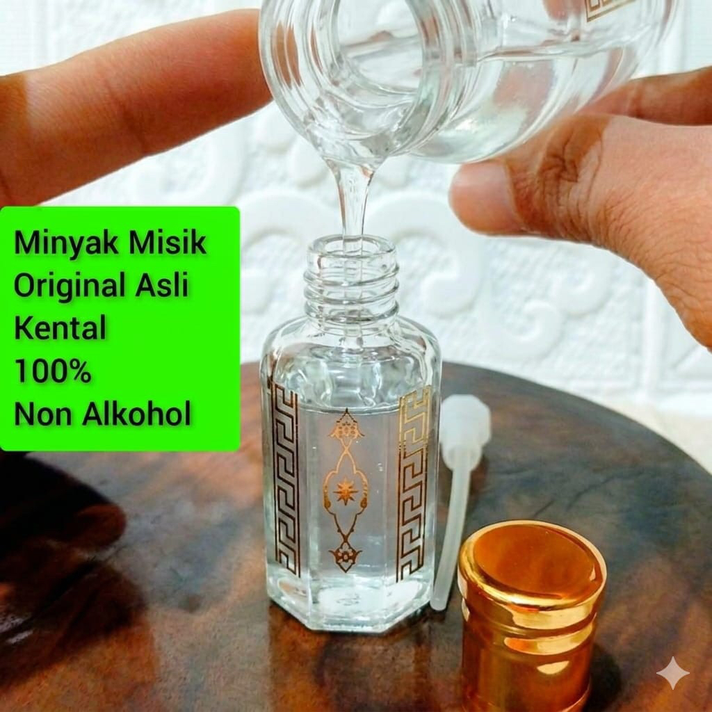 Minyak misik putih IMPORT ORIGINAL ASLI 100% tekstur kental 12ml tester 4ml