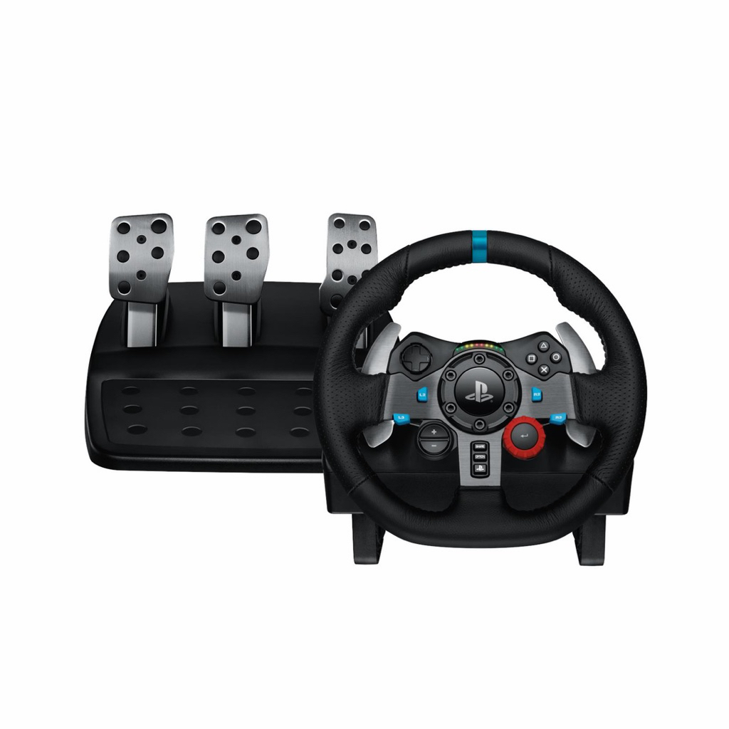 [LIKE NEW/ SECOND] Logitech G923 True Force Steering Wheel and Pedals for PC, PS4 and PS5