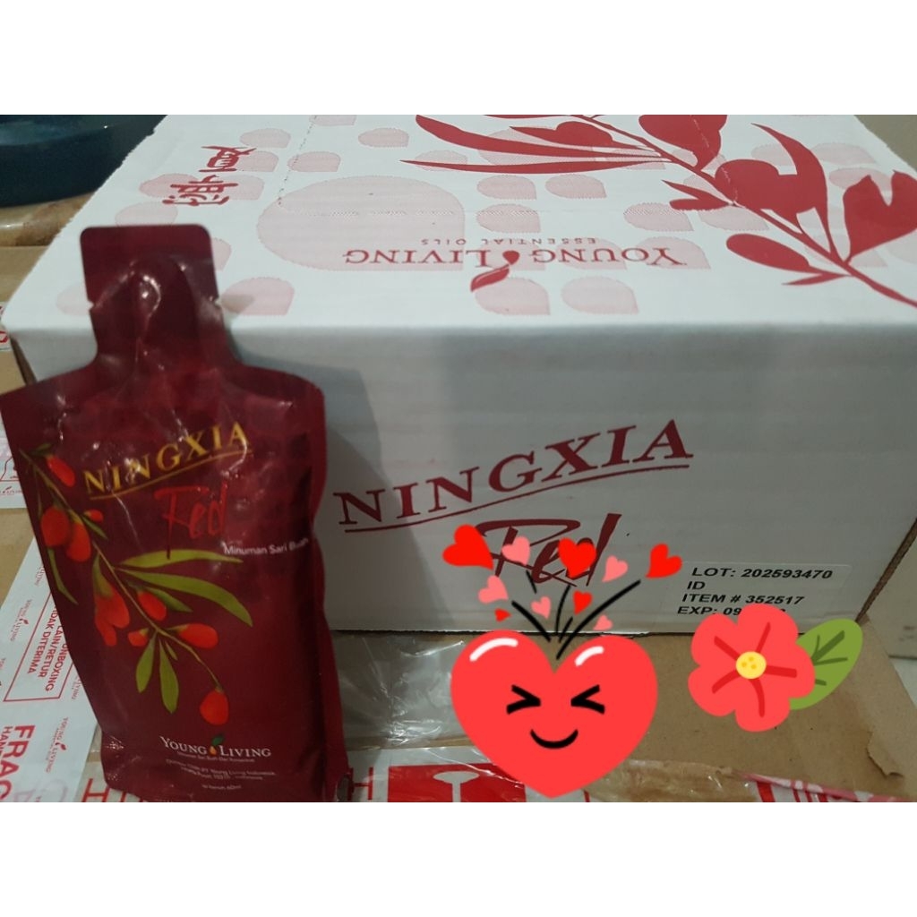 ningxia red young living 1 dus isi 30 sachet 60 ml