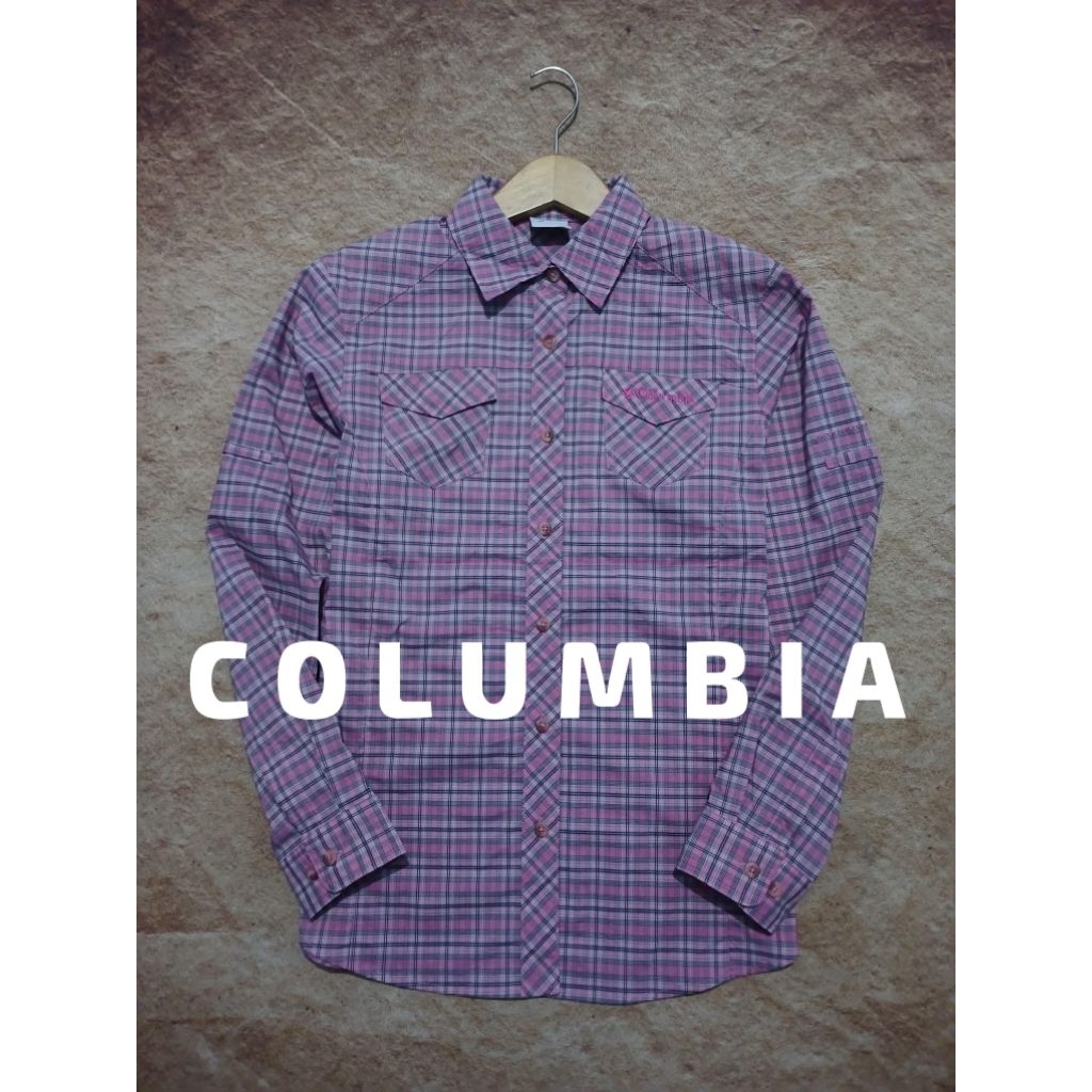 Shirt outdoor keren COLUMBIA bekas pakai