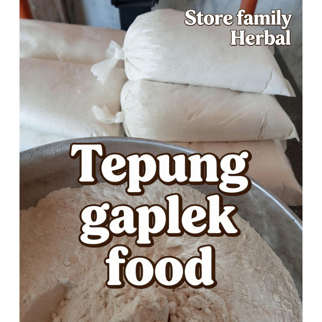 TEPUNG SINGKONG GAPLEK 1KG -ALAMI, HIGIENIS,PRATIS UNTUK BERBAGAI MAKANAN.