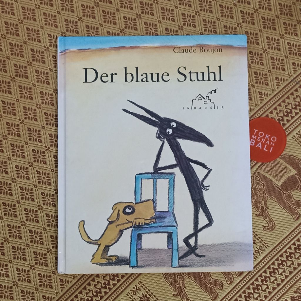 Buku anak bahasa Jerman Der Blaue Stuhl buch in deutscher sprache