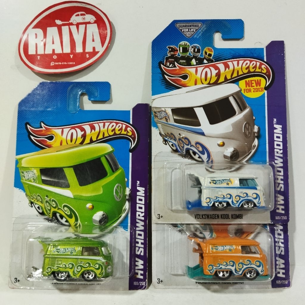 Hot Wheels KOOL KOMBI VW Kombi Tooned Koleksi