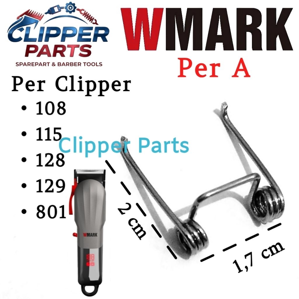 Per Wmark 115 108 Dudukan Pisau Mesin Cukur Wmark
