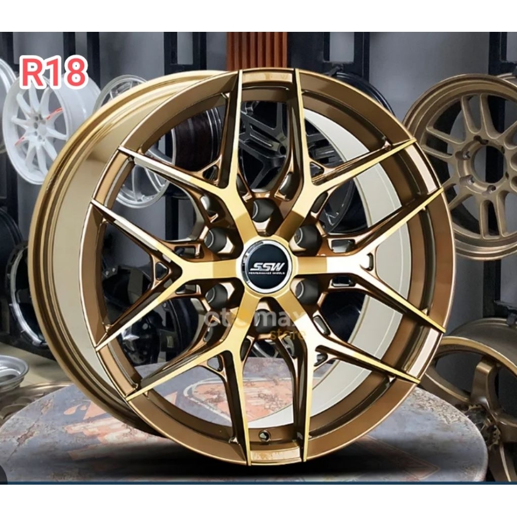 Velg Original SSW Thailand S386 R18 Brown Sand 6x139