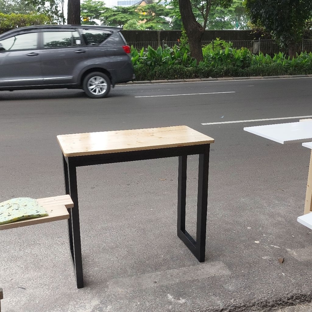 meja komputer / meja belajarar kayu jati belanda