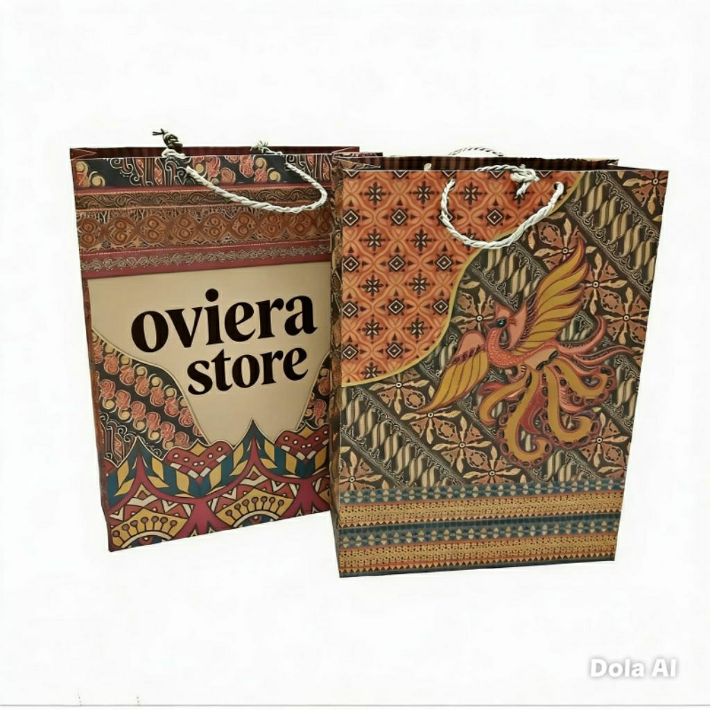 PAPER BAG KINGCO MOTIF BATIK / PAPER BAG KERTAS MOTIF