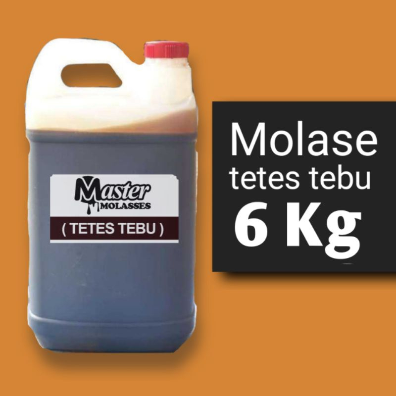MOLASE 5L Tetes Tebu Murni Asli ORIGINAL 5 Liter  6KG Probiotik Ikan EM4 Ternak
