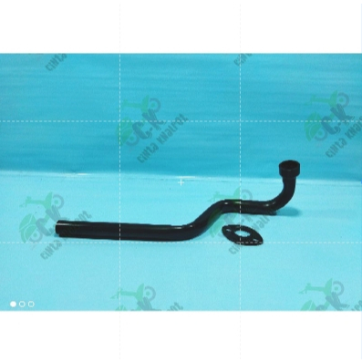 PIPA/LEHER KNALPOT HONDA REVO ABSOLUTE /BLADE 110/BLADE 125 ORIGINAL WARNA HITAM