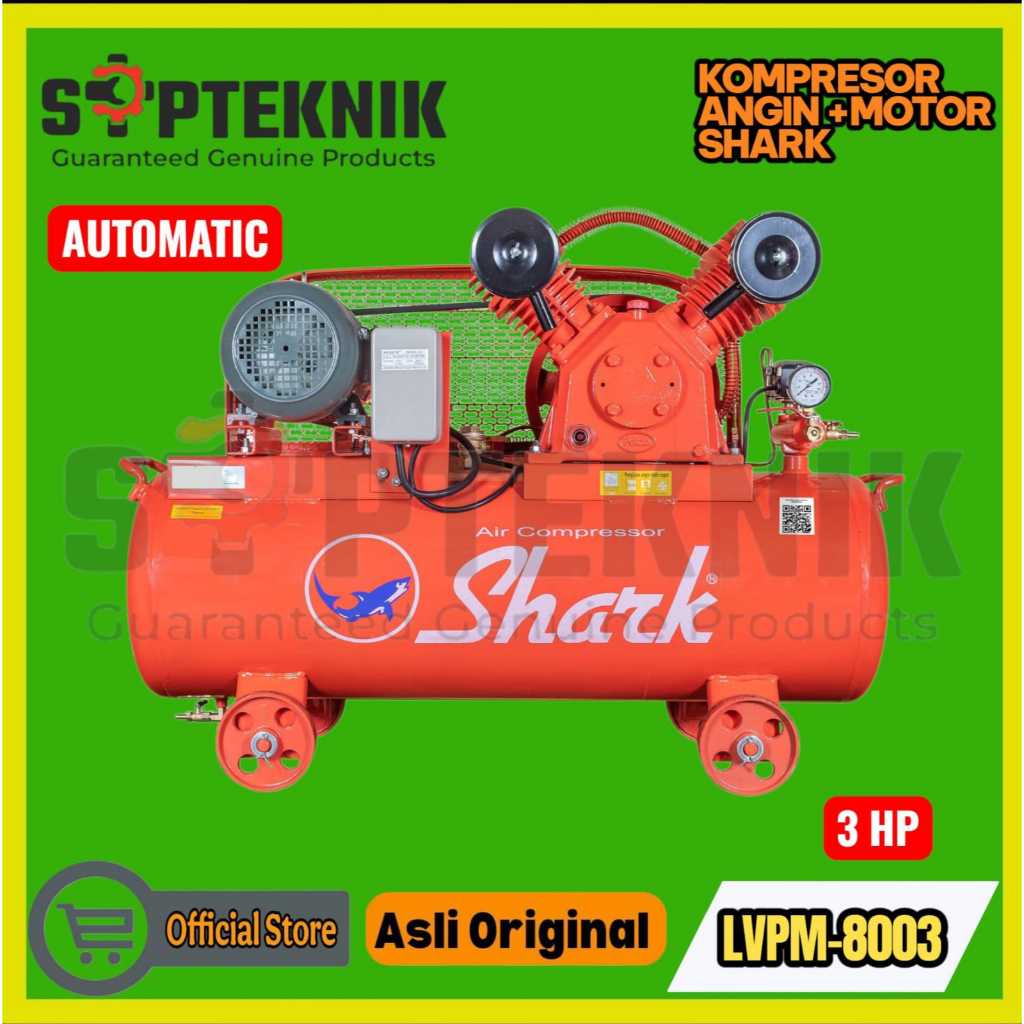 KOMPRESOR ANGIN 3HP LVPM-8003 AUTO SHARK