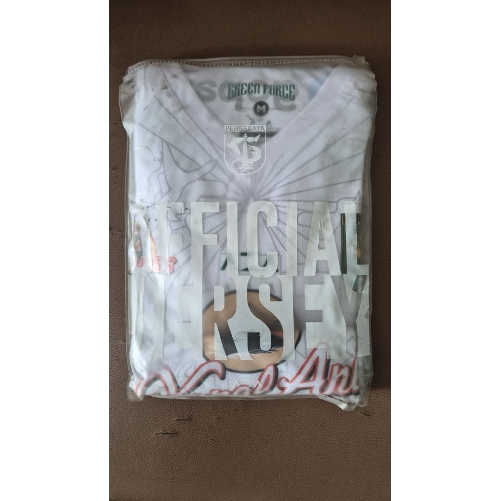 KOLEKTOR JERSEY PERSEBAYA TAHUN 2021 ORIGINAL 100% LIMITED EDITION MARUKAWA DENGAN TANDA TANGAN PEMA