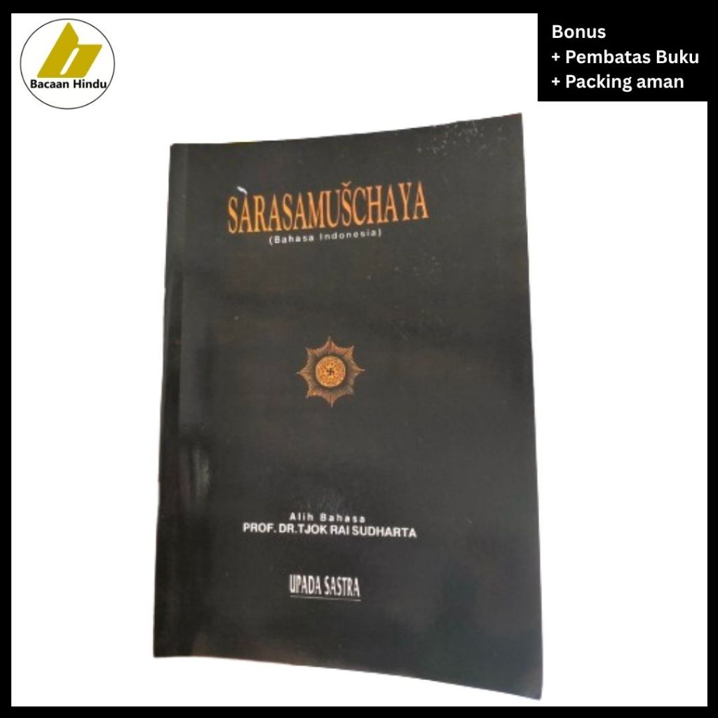 Buku Sarasamuschaya Bahasa Indonesia Agama Hindu Tjok Rai Sudharta Bacaan Hindu