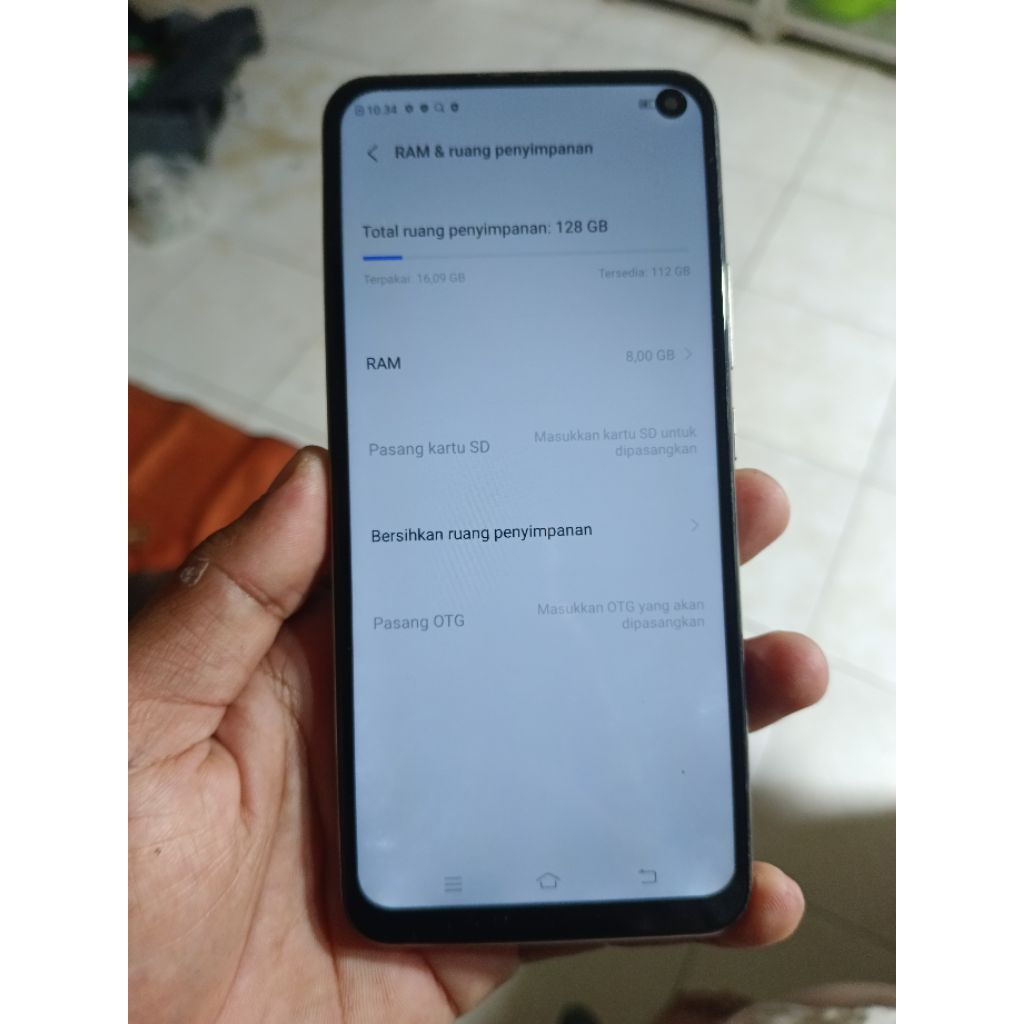 Vivo v19 8/128gb minus lcd gantian