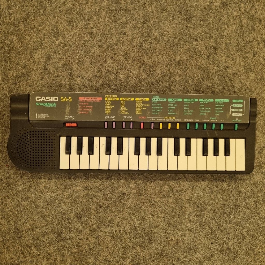 Keyboard mini Chas_shio SA-5 Original vintage second