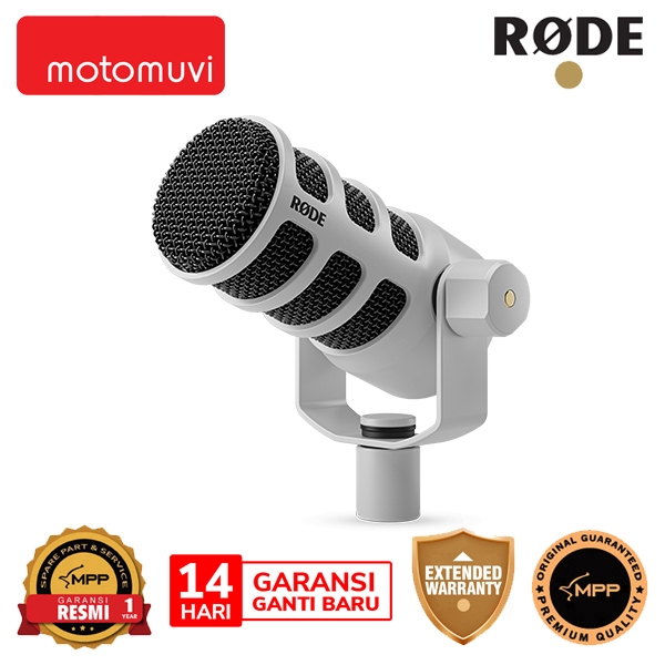 Microphone Rode PodMic USB White