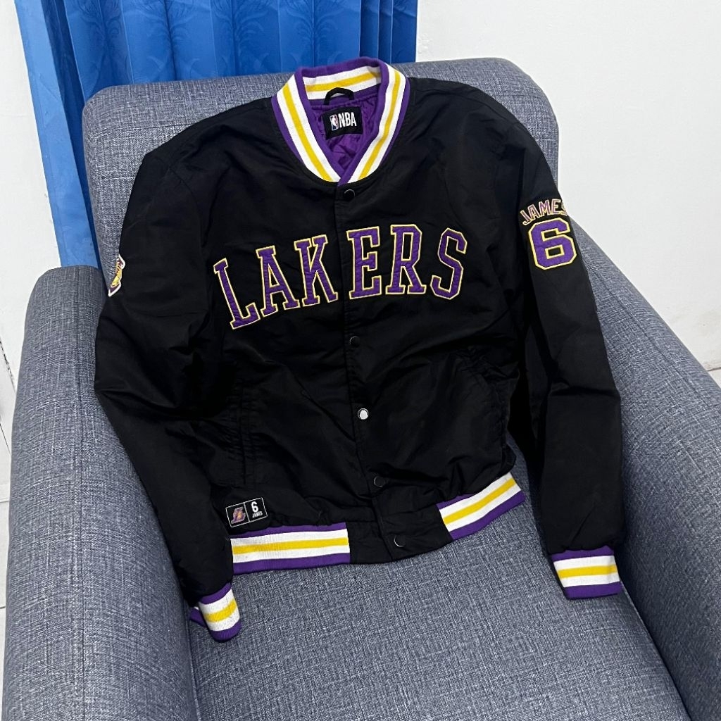 NBA Lakers Varsity Jacket