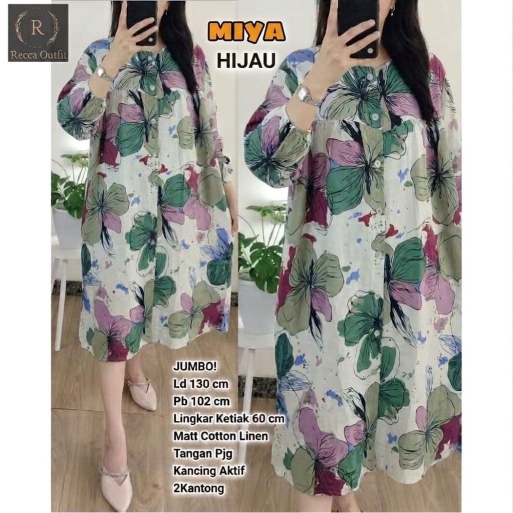 reza delon long tunik katun marsela tunik katun bordir midi dress rayon midi dress tumpuk tunik puti