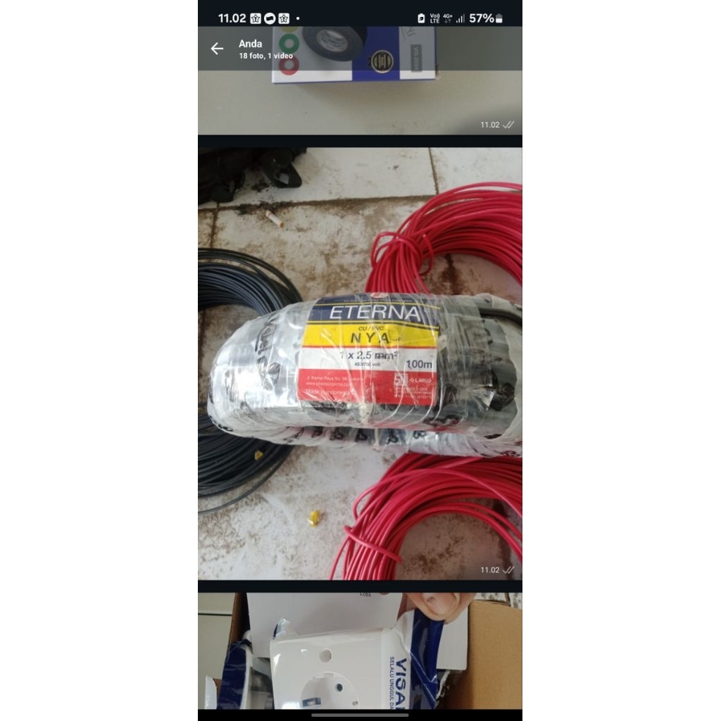 kabel nya 1x2,5