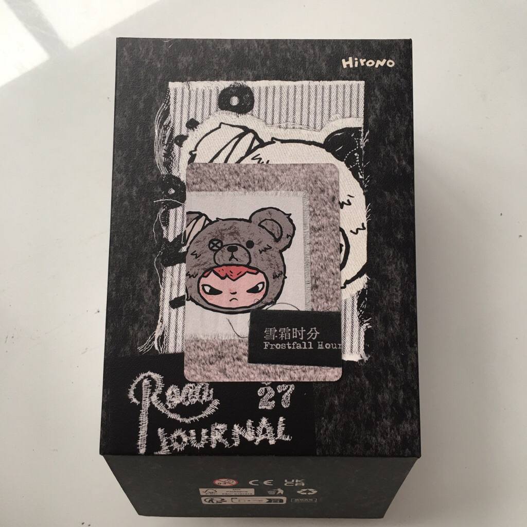HIRONO ROAD JOURNAL FROSTFALL HOURS PLUSH PENDANT KEYCHAIN BAG CHARM ORIGINAL POP MART